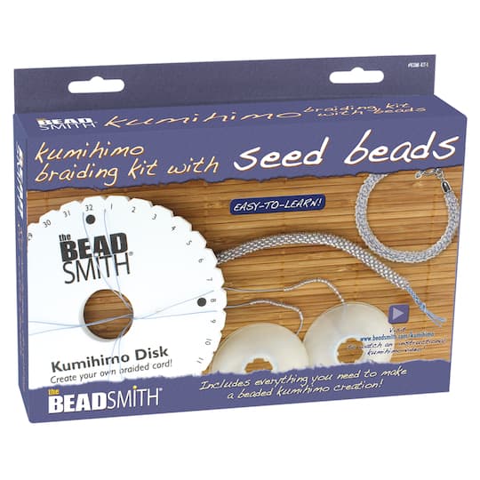 The Beadsmith&#xAE; Kumihimo with Seed Beads Kit